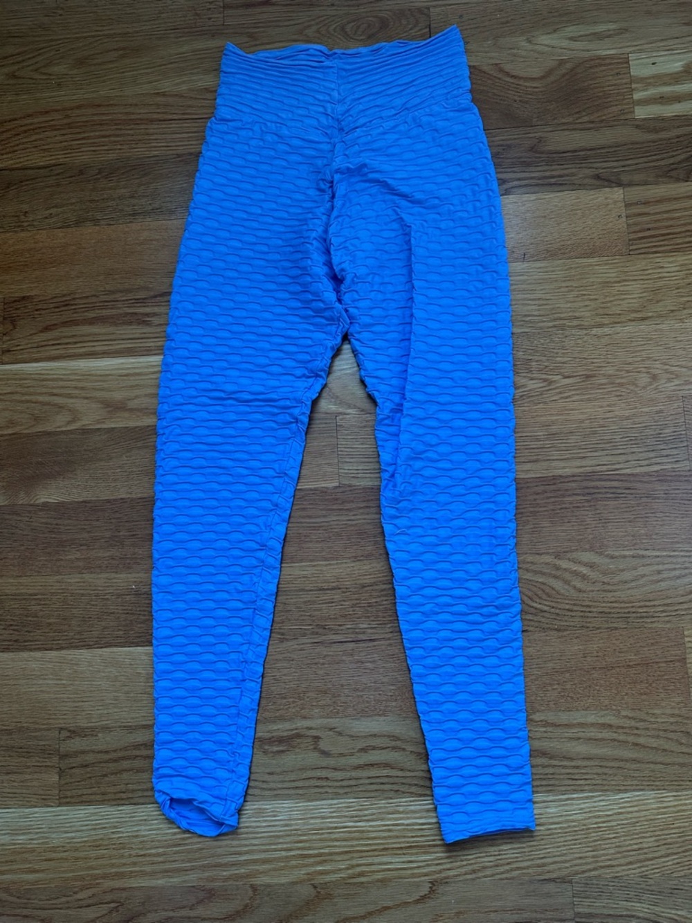 Lavender Chrome Booty by Brabants Textured High-Waist Leggings